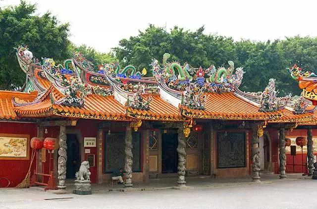 潮州嵌瓷，屋頂生花