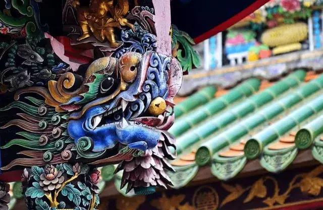 潮州嵌瓷，屋頂生花